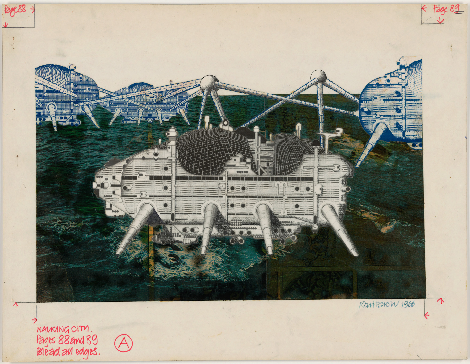 Archigram speculative architecture